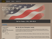 Tablet Screenshot of americanrollersma.com